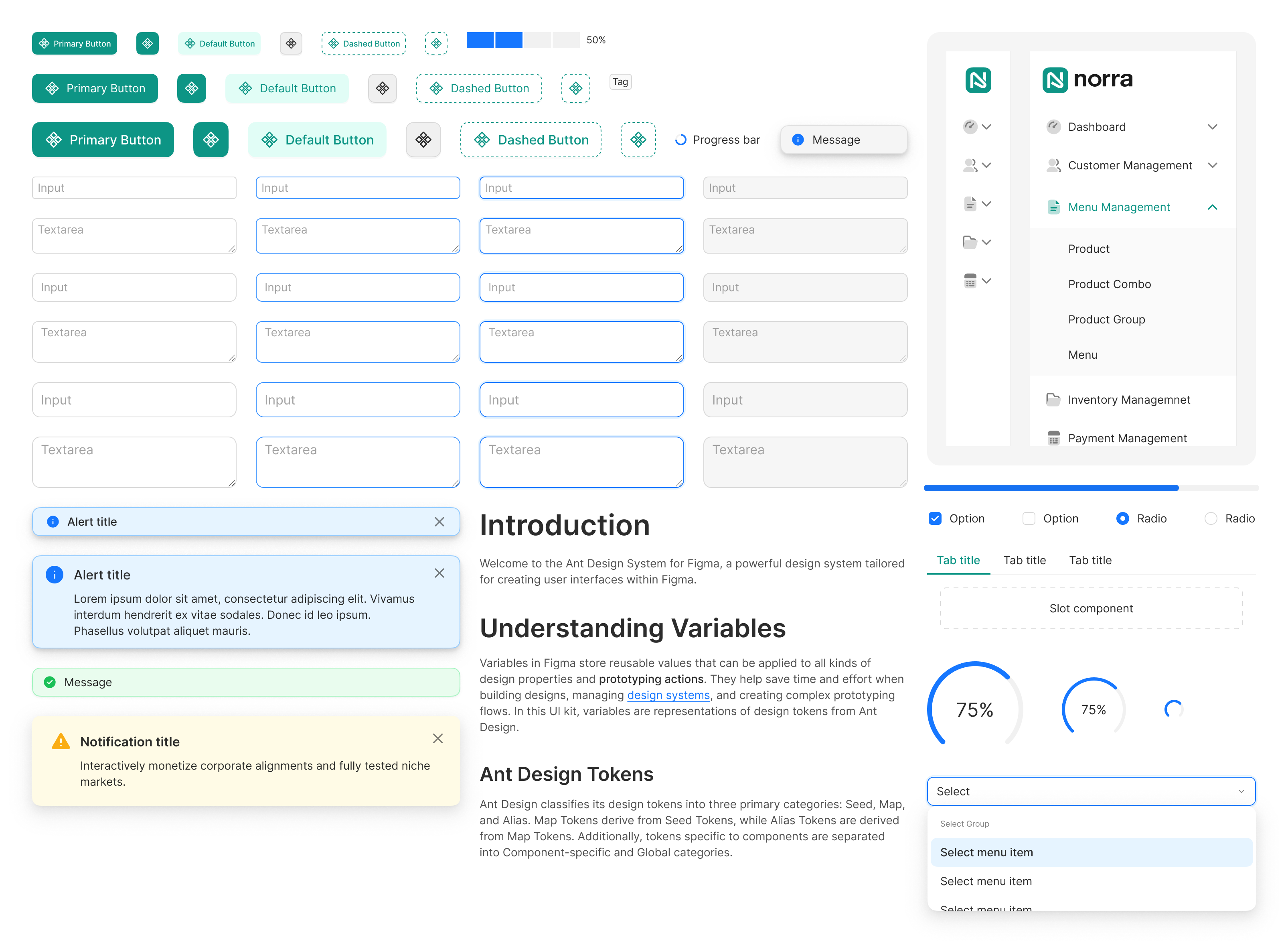 Design System — Component Overview