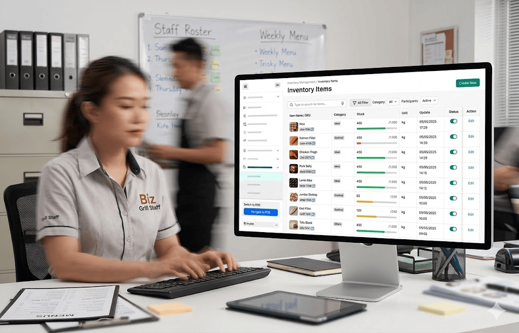 Back-Office system — design overview screenshot