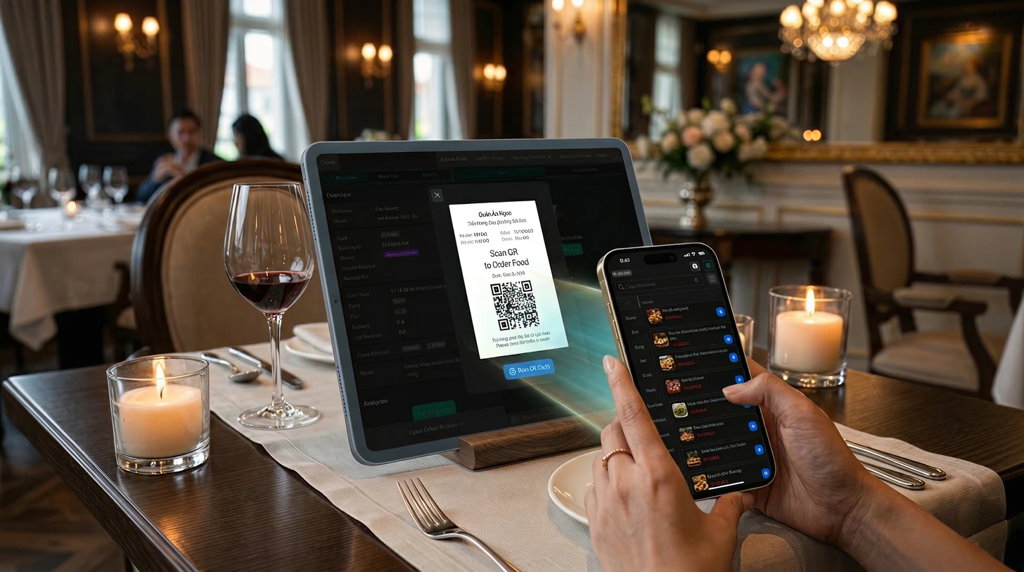 QR self-ordering demo